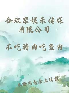 合欢宗娱乐传媒有限公司