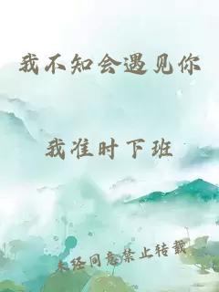 我不知会遇见你